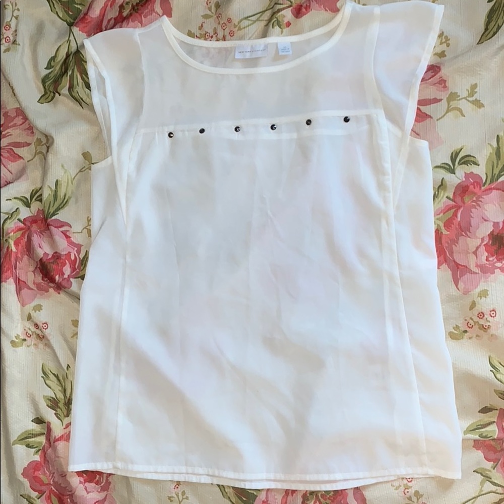 New York & company blouse shirt
